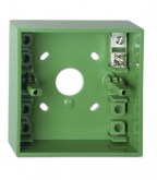 SG - Socle de montage vert pour bouton poussoir类型MCPxA KAC绿色背箱KAC SG